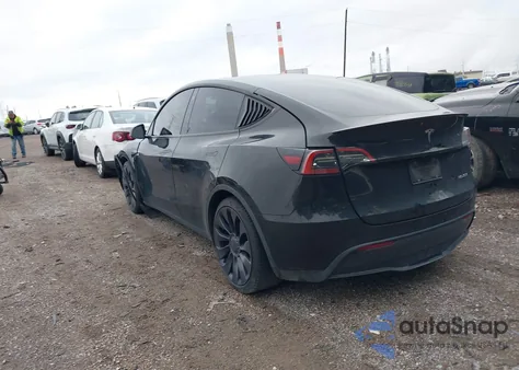 2021 Tesla Model Y Performance Dual Motor All-Wheel Drive из США, поврежденный, VIN 5YJYGDEF9MF250203